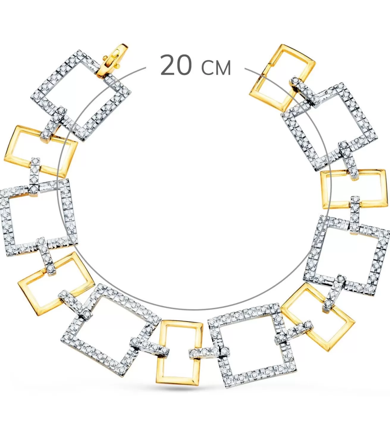 Pulsera Mujer Oro Bicolor 18K Erica<Alda Joyeros New