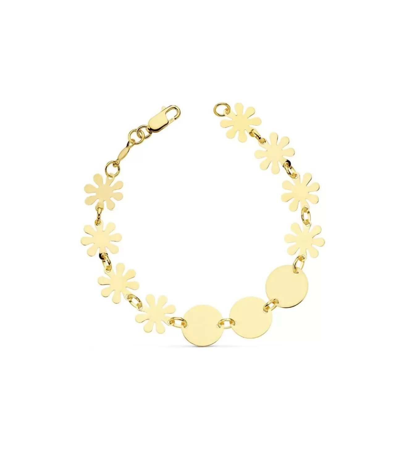 Pulsera Oro Amarillo 18K Gold Spring<Alda Joyeros Store