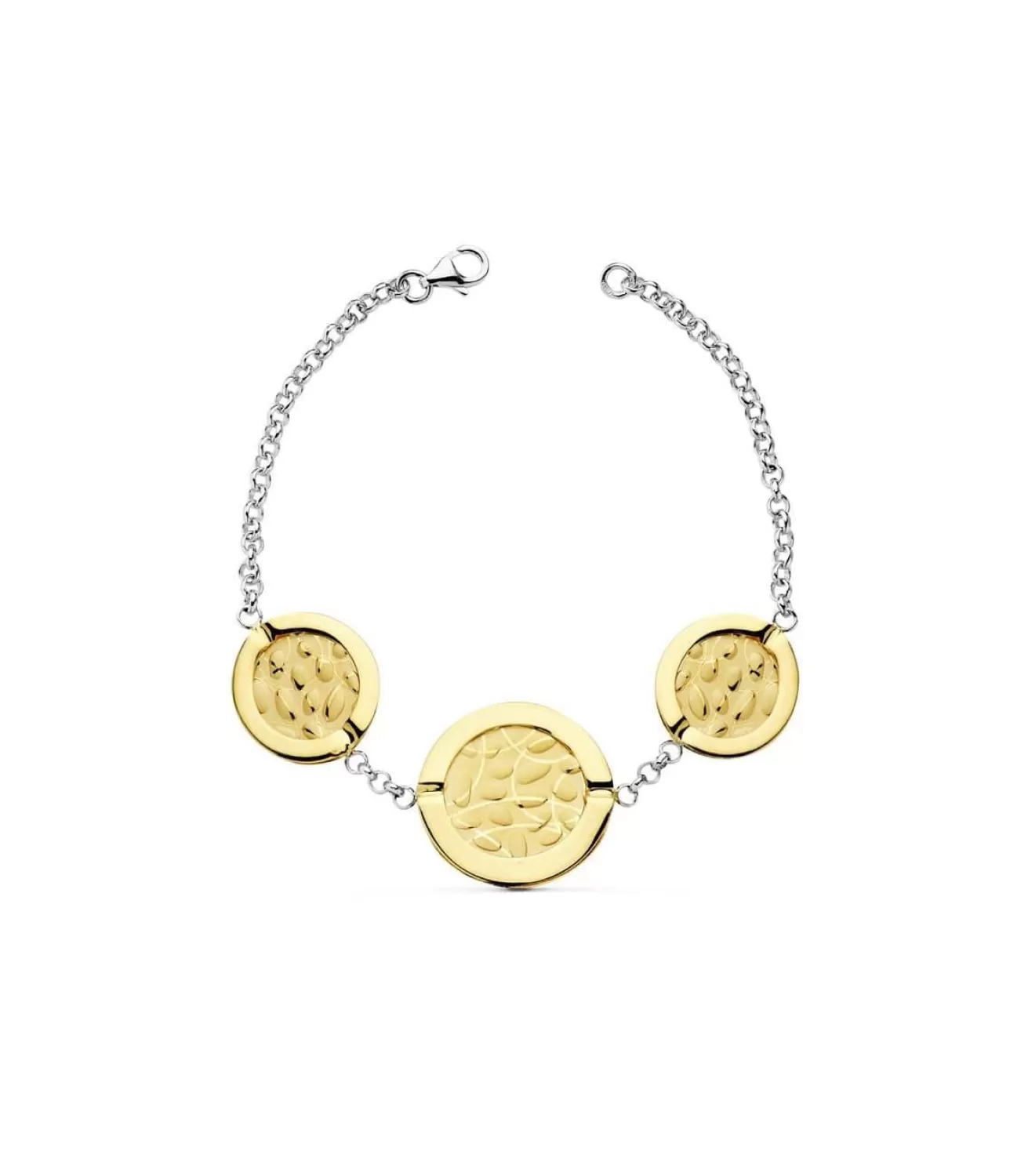 Pulsera Oro Bicolor 18K Drop By Drop<Alda Joyeros Flash Sale