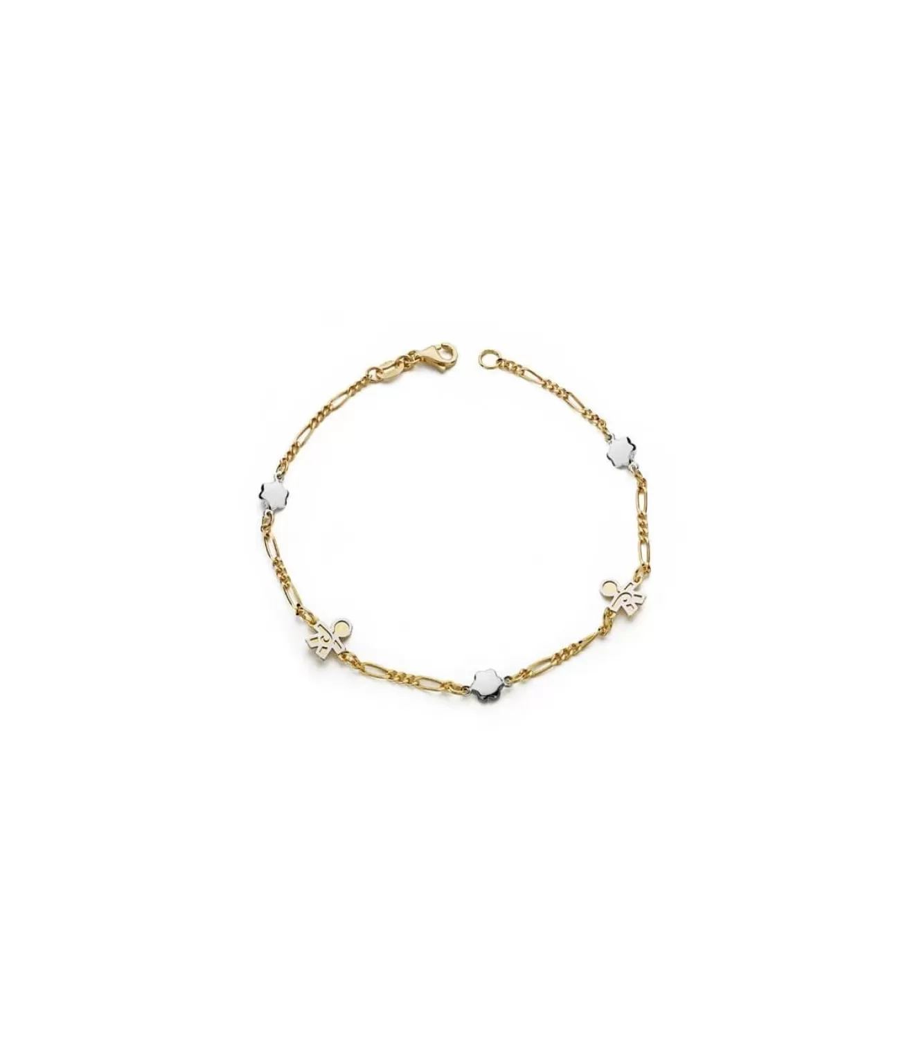 Pulsera Oro Bicolor Marcia 18 Ktes<Alda Joyeros Best