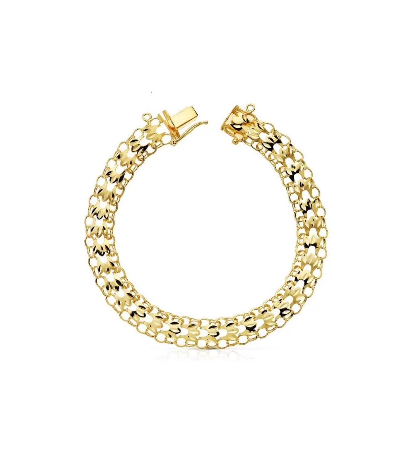 Pulsera Princesa 20.5 Cm Oro Amarillo 18K<Alda Joyeros Cheap