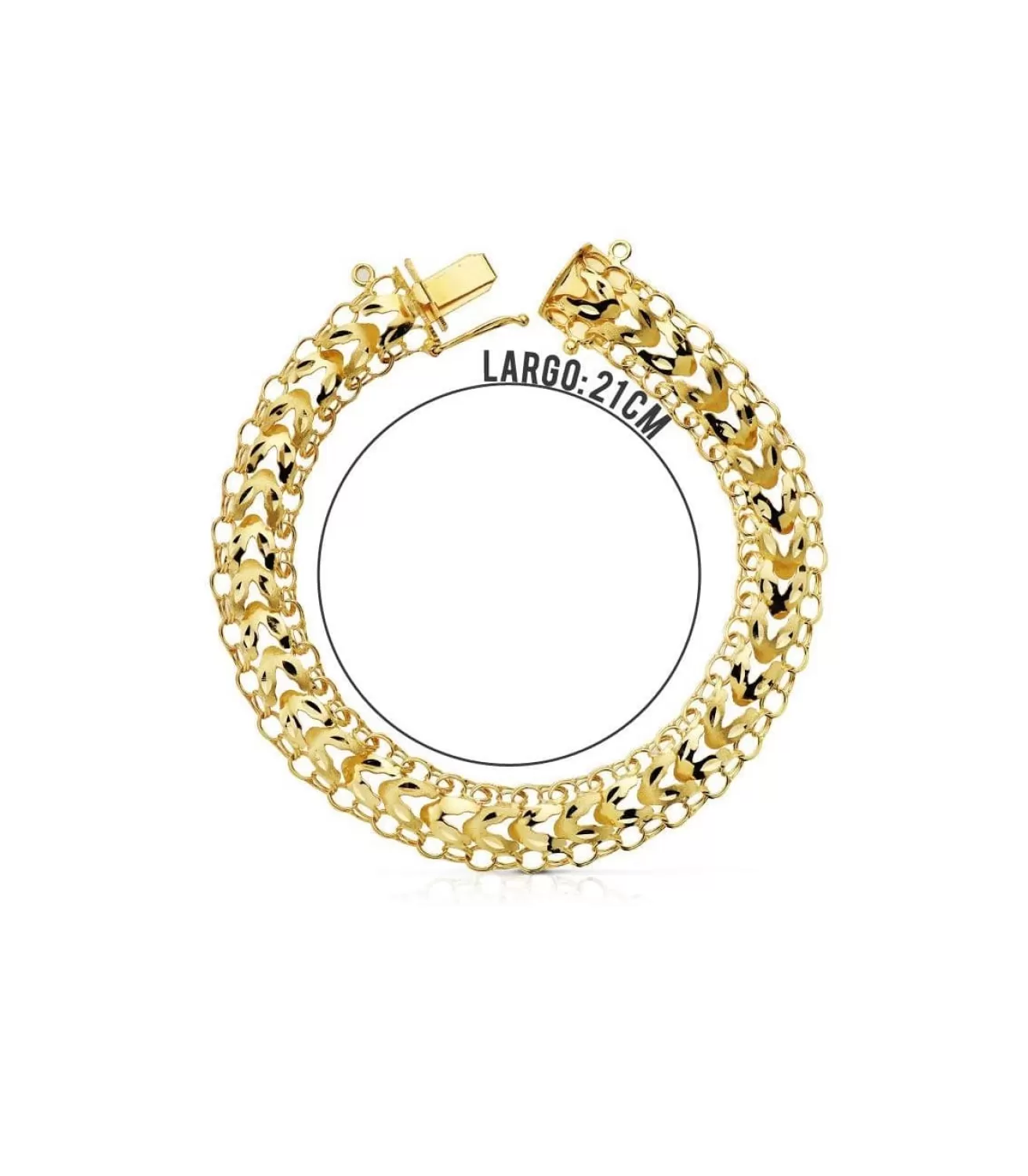 Pulsera Princesa 21 Cm Oro Amarillo 18K<Alda Joyeros New
