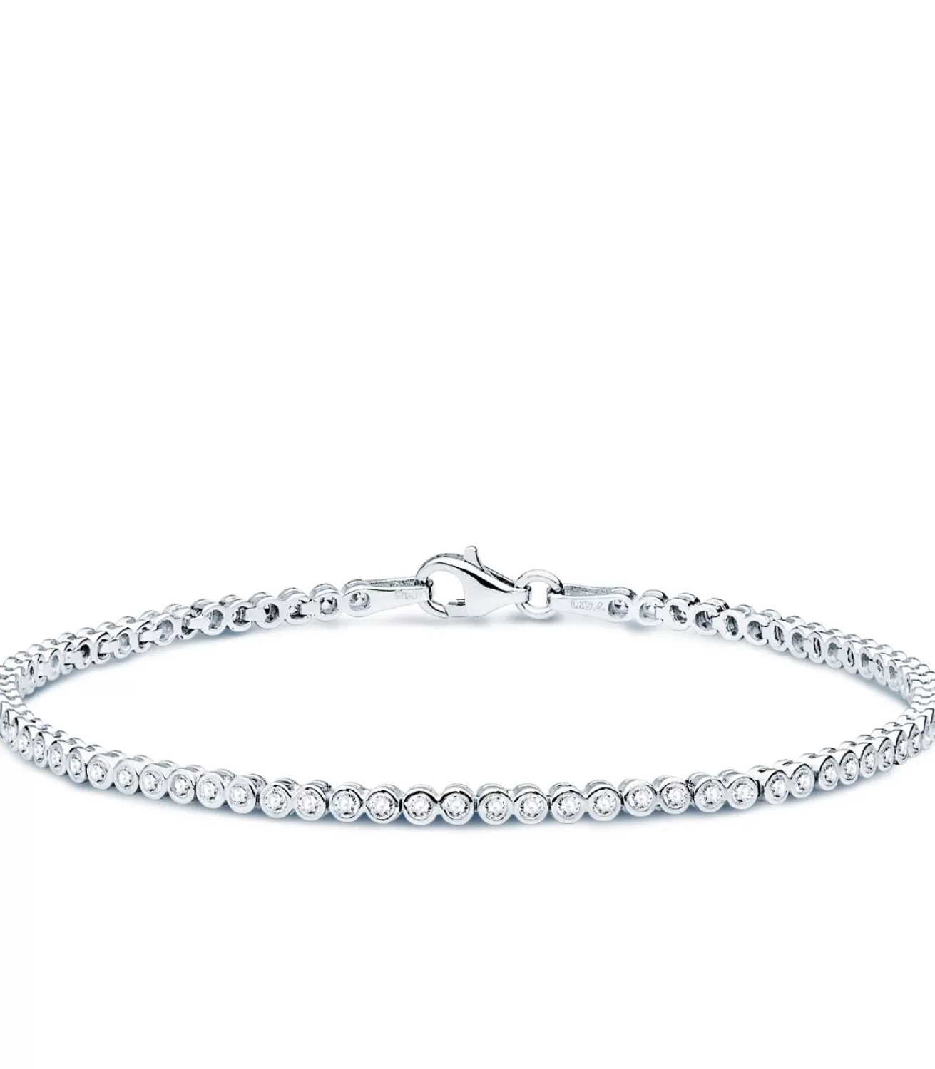 Pulsera Riviere Novia Cosette Oro Blanco 18K<Alda Joyeros Shop