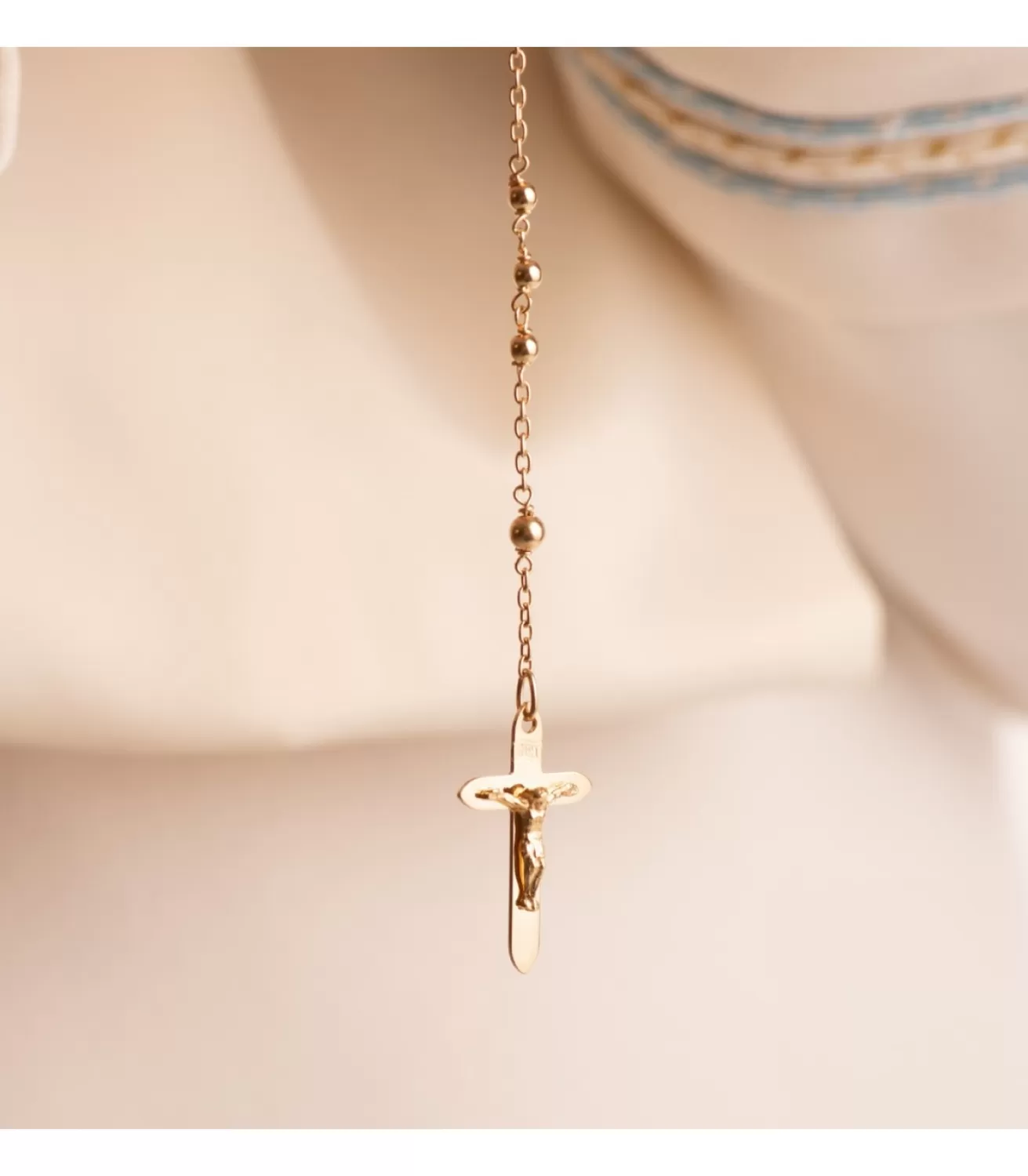 Rosario De Oro 18K Con Cruz Y Medalla Milagrosa<Alda Joyeros Clearance