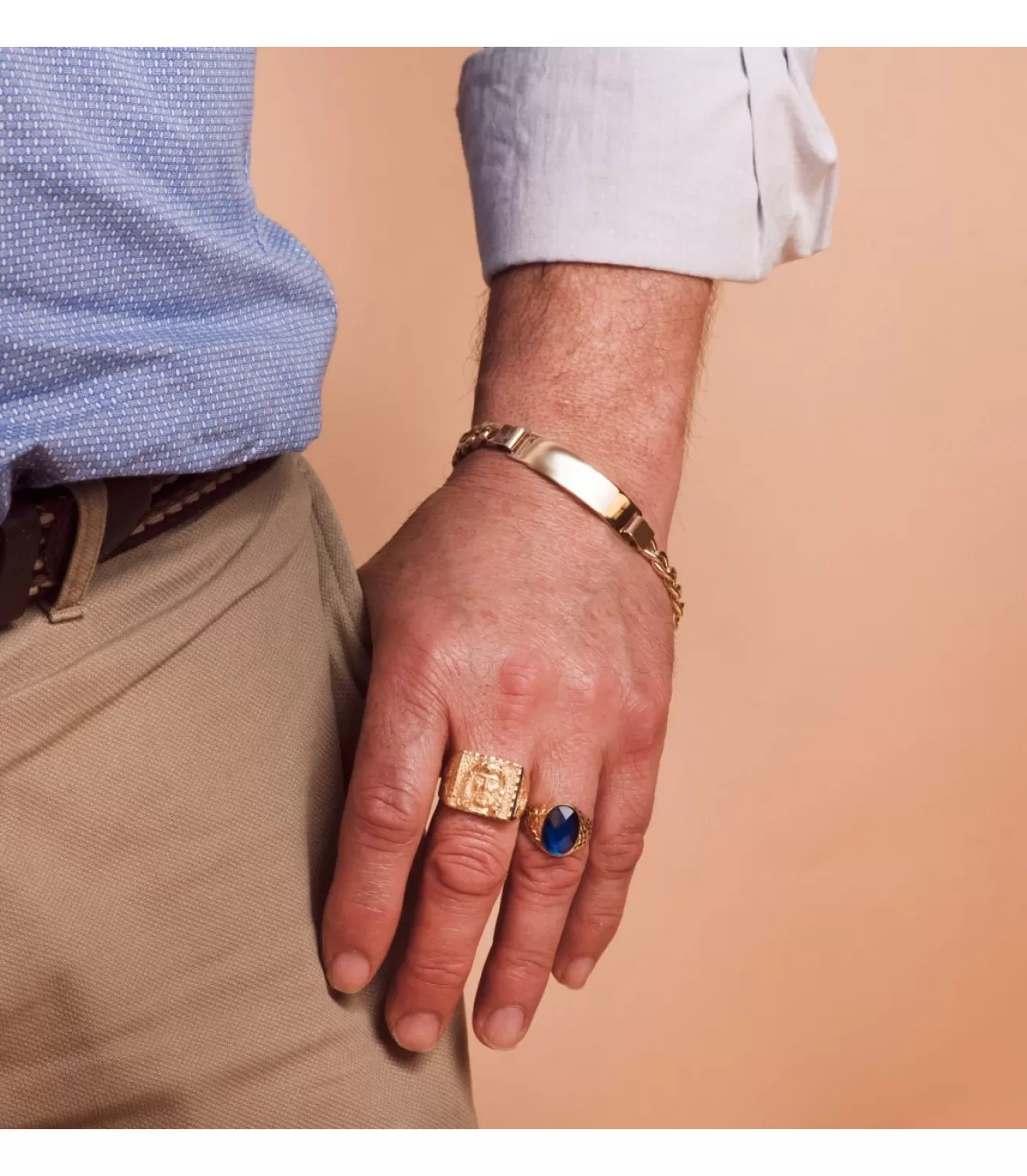 Sello Camaron Oro Amarillo 18K Macizo<Alda Joyeros Best Sale