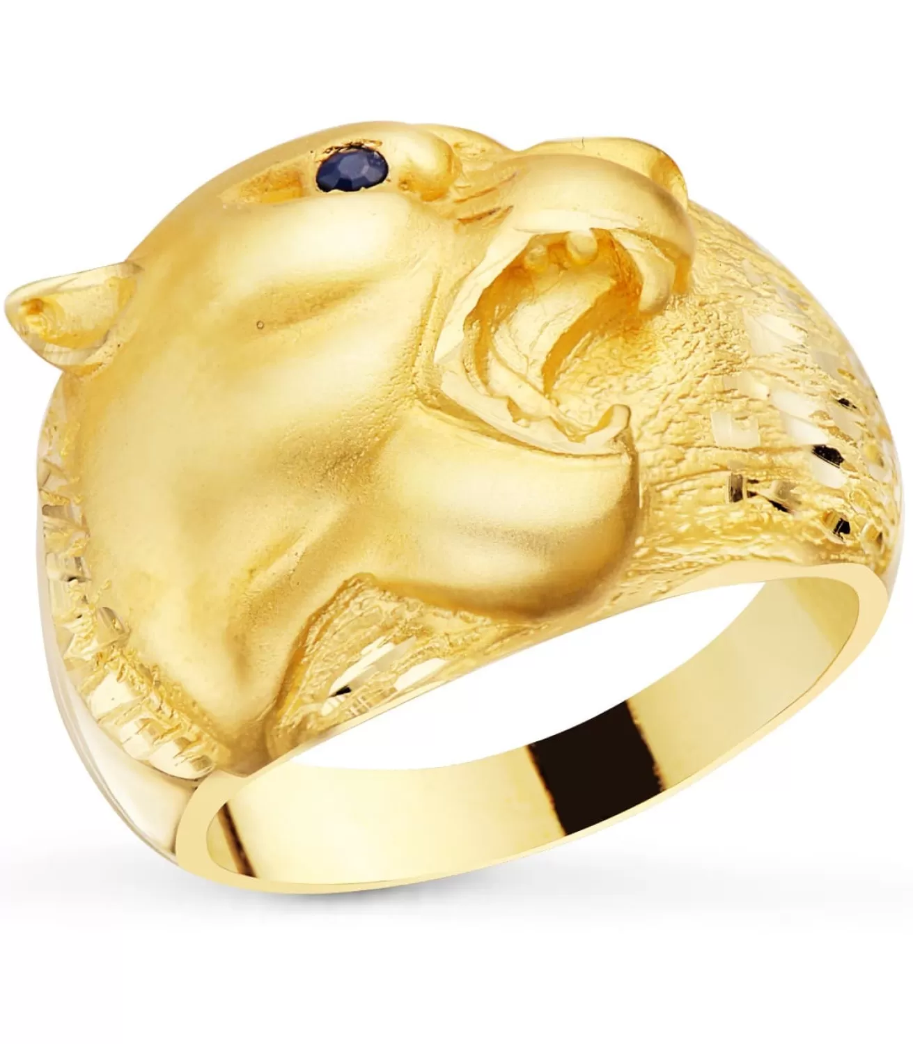 Sello De Hombre Puma Oro Amarillo 18K<Alda Joyeros Outlet