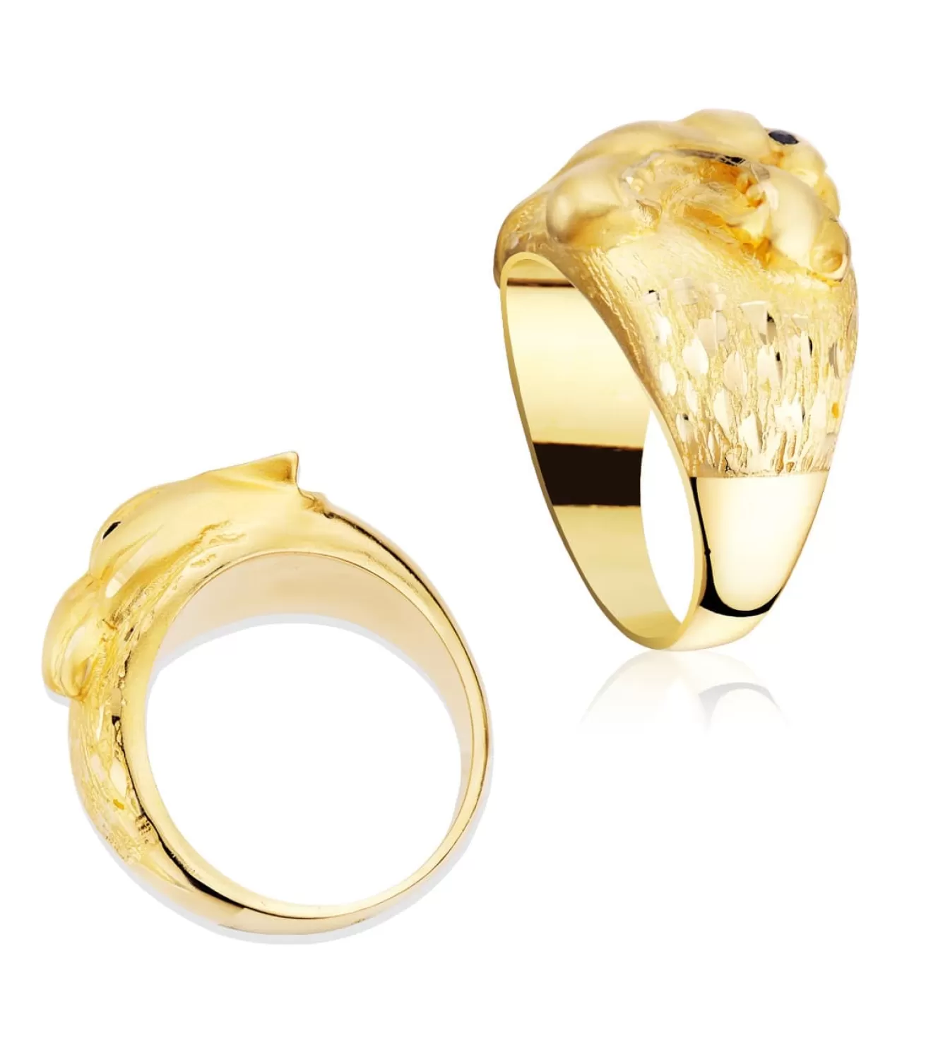 Sello De Hombre Puma Oro Amarillo 18K<Alda Joyeros Outlet