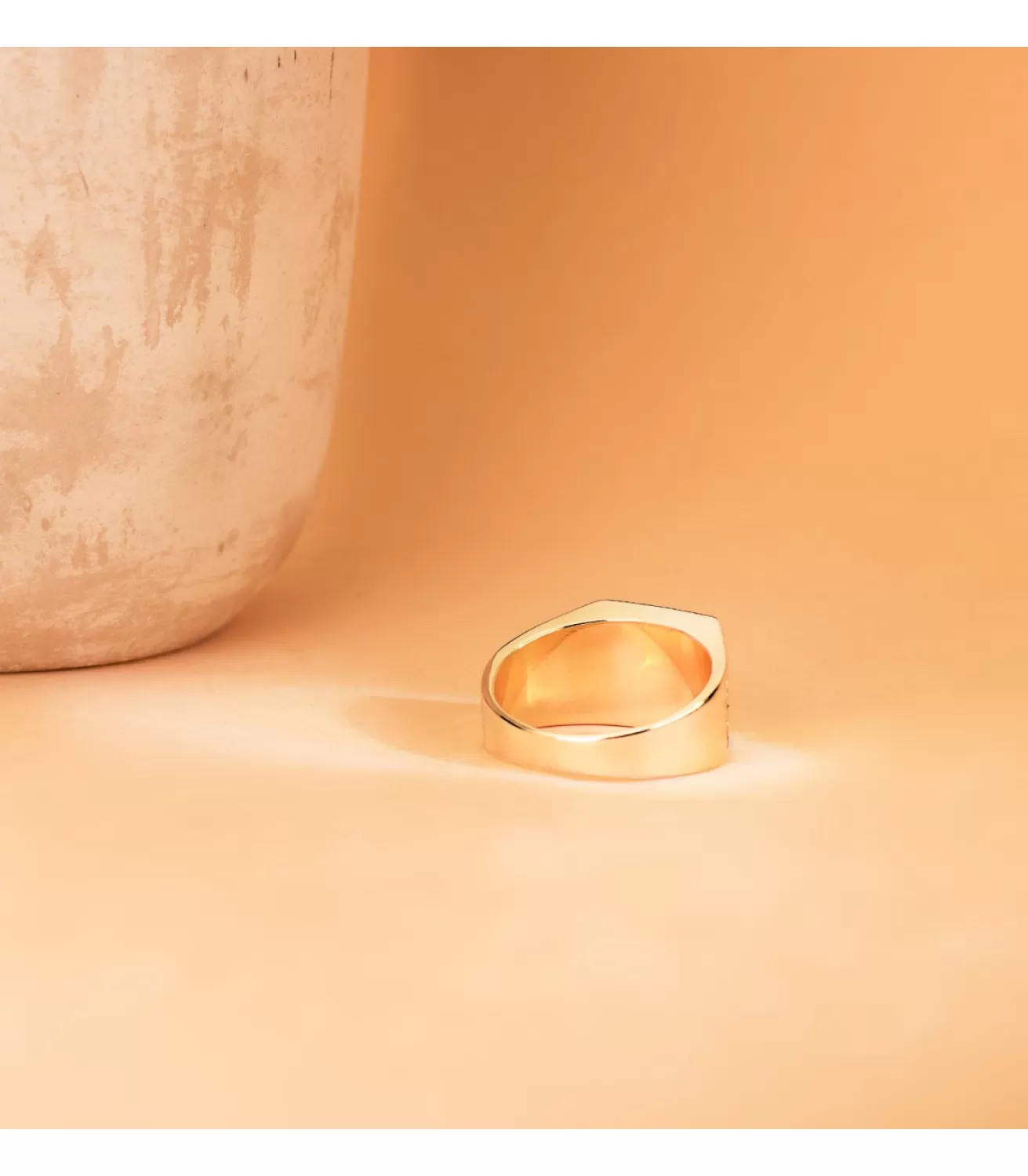 Sello De Oro Hombre Flor De Lis 18K<Alda Joyeros Online