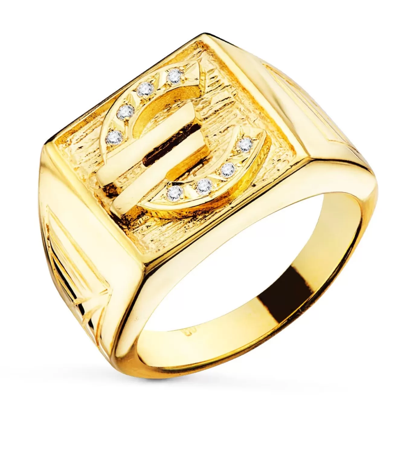 Sello Euro Hombre De Oro Amarillo 18K<Alda Joyeros Sale