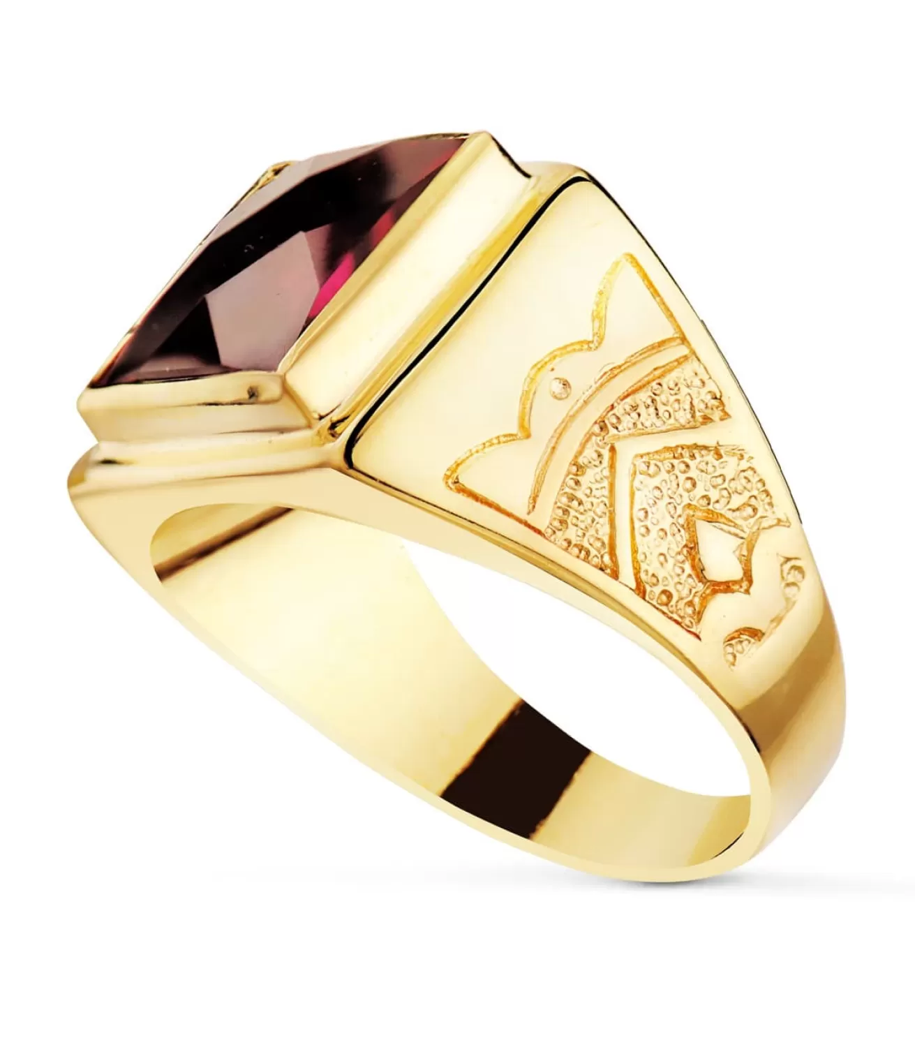 Sello Hombre Ezequiel Oro Amarillo 18K Rojo<Alda Joyeros Outlet