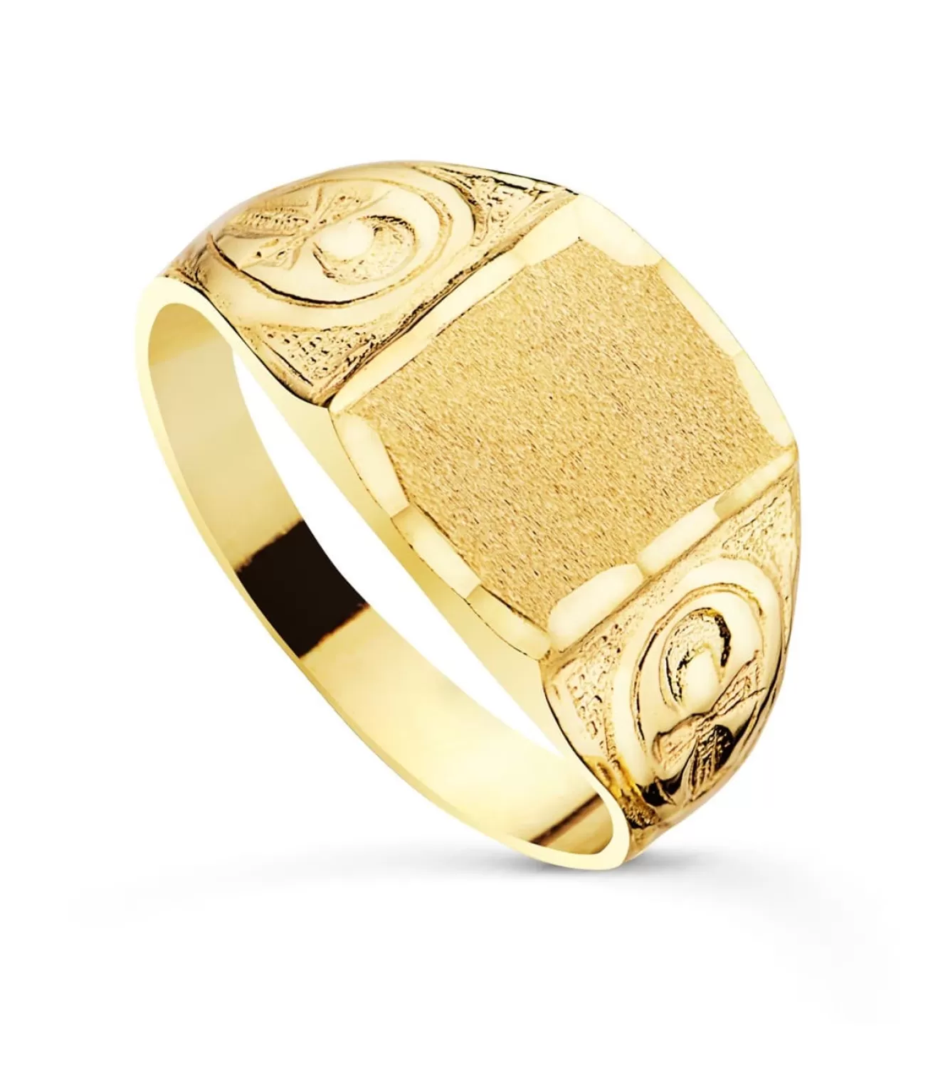 Sello Hombre Gabriel Amarillo Oro 18K Macizo<Alda Joyeros Sale