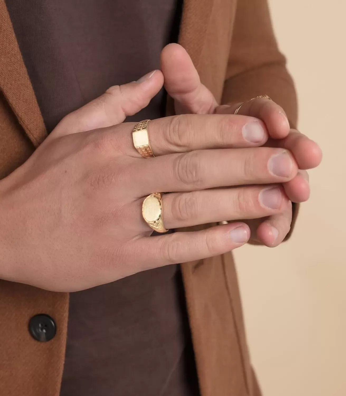 Sello Hombre Magnus Amarillo Oro 18K Macizo<Alda Joyeros Cheap