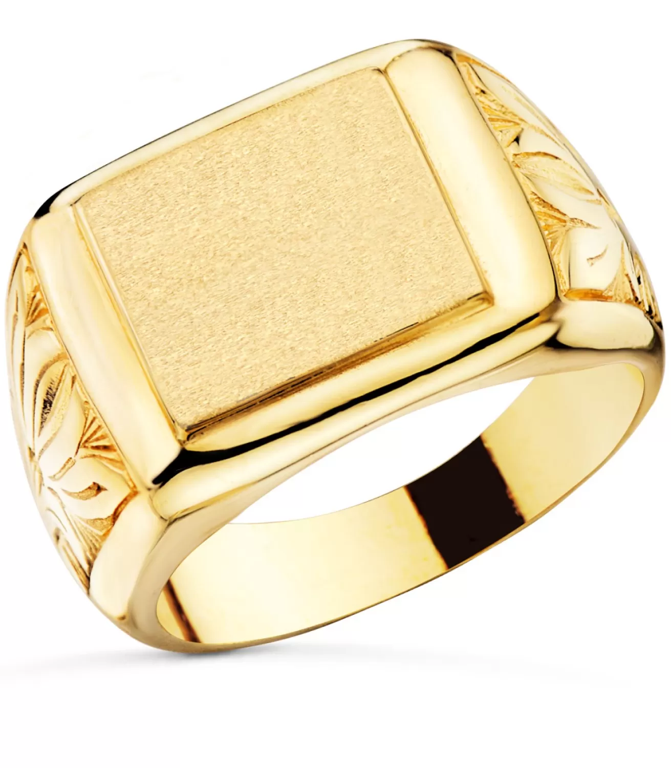 Sello Hombre Oro 18K Abraham Macizo<Alda Joyeros Best Sale