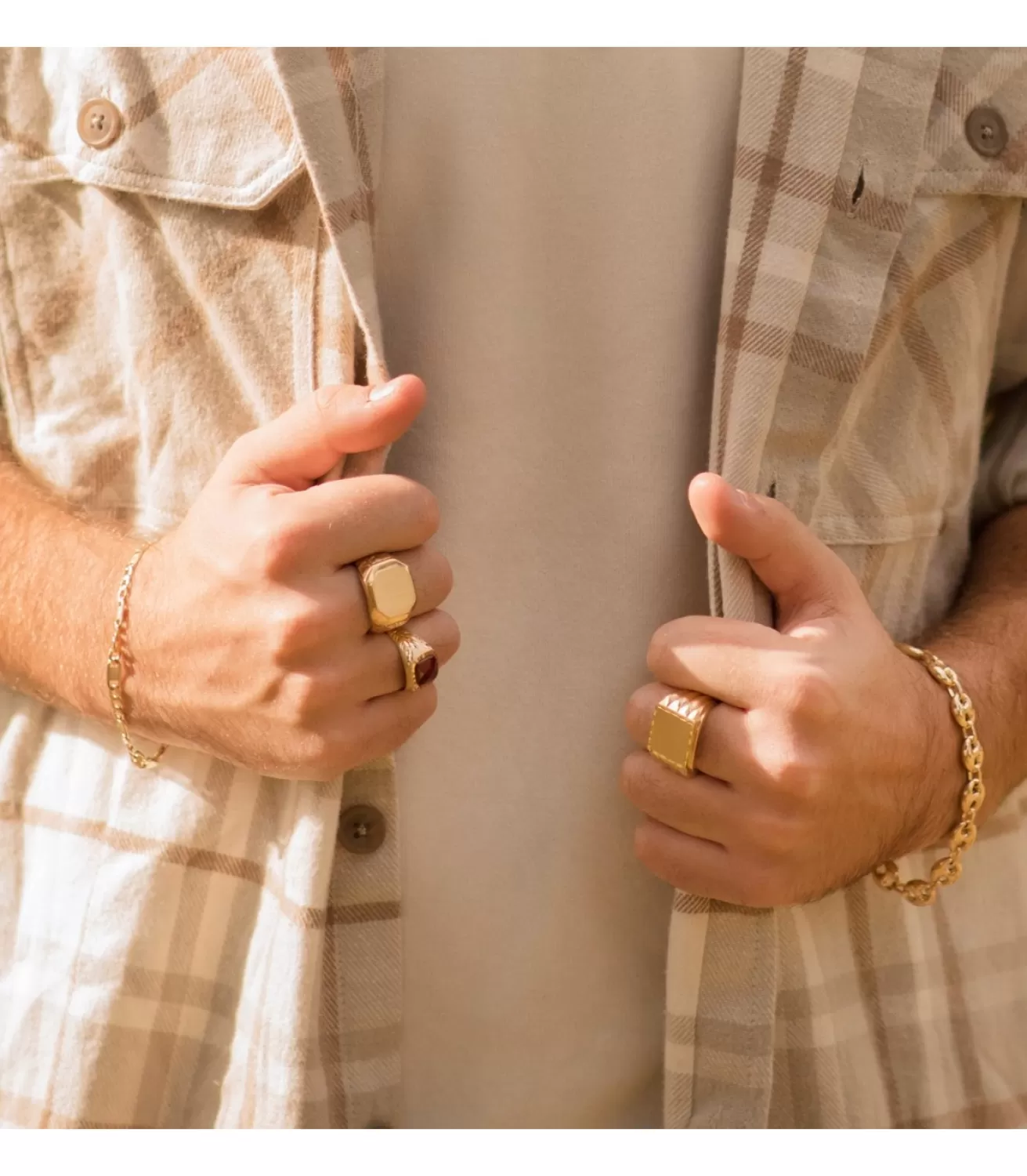 Sello Hombre Oro 18K Arnau Macizo<Alda Joyeros New