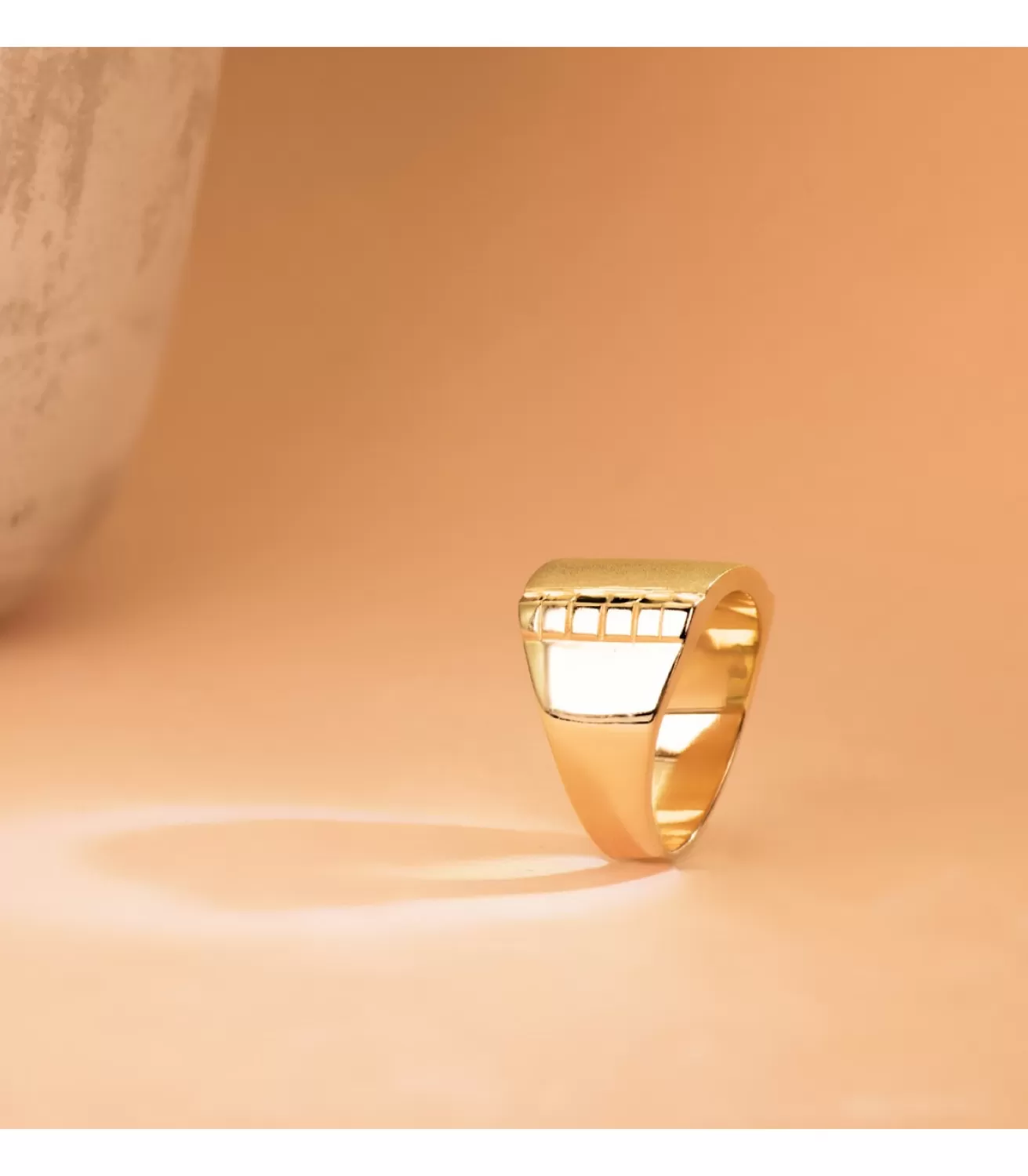 Sello Hombre Oro 18K Jairo Macizo<Alda Joyeros Store