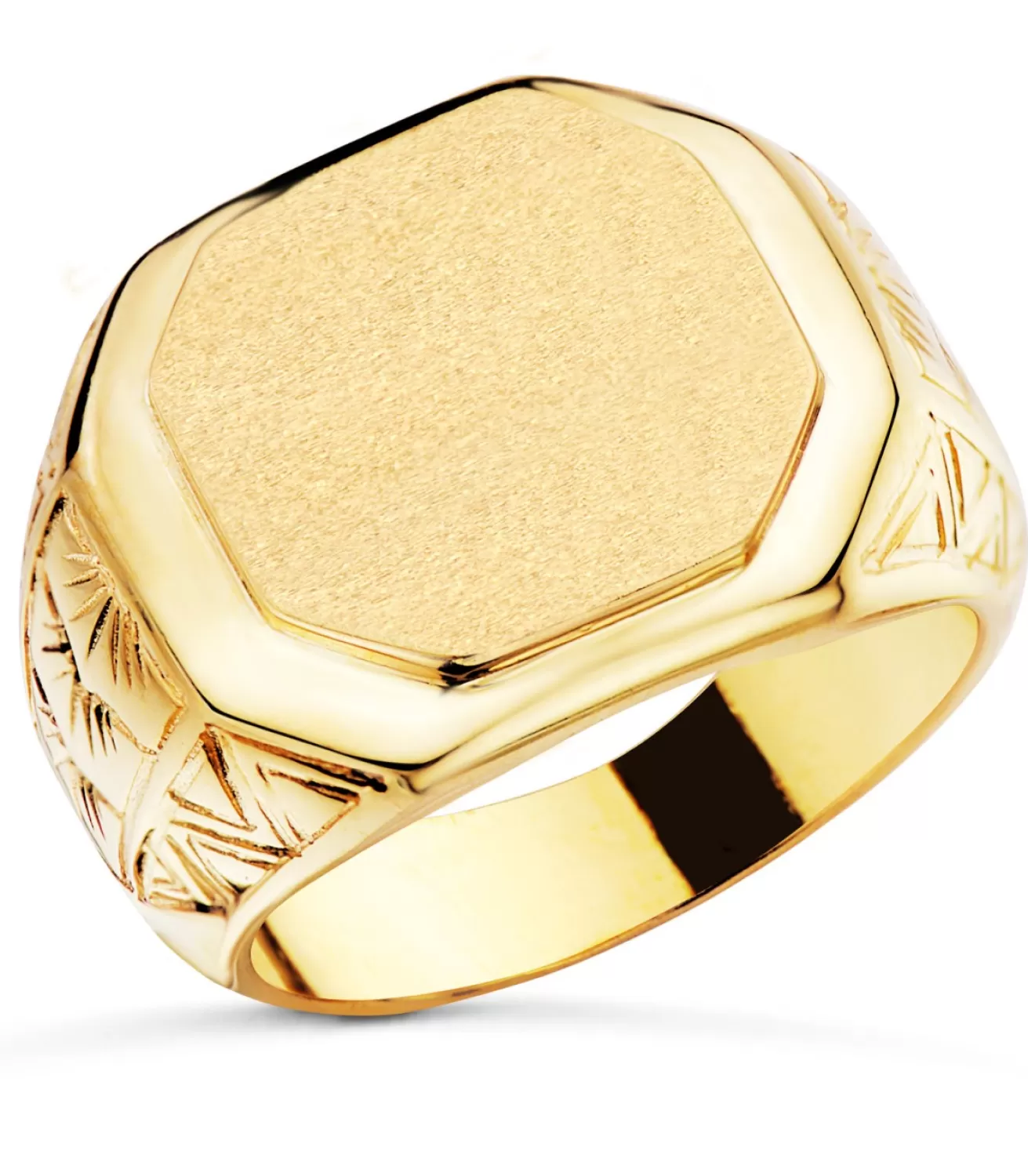 Sello Hombre Oro 18K Jonas Macizo<Alda Joyeros New