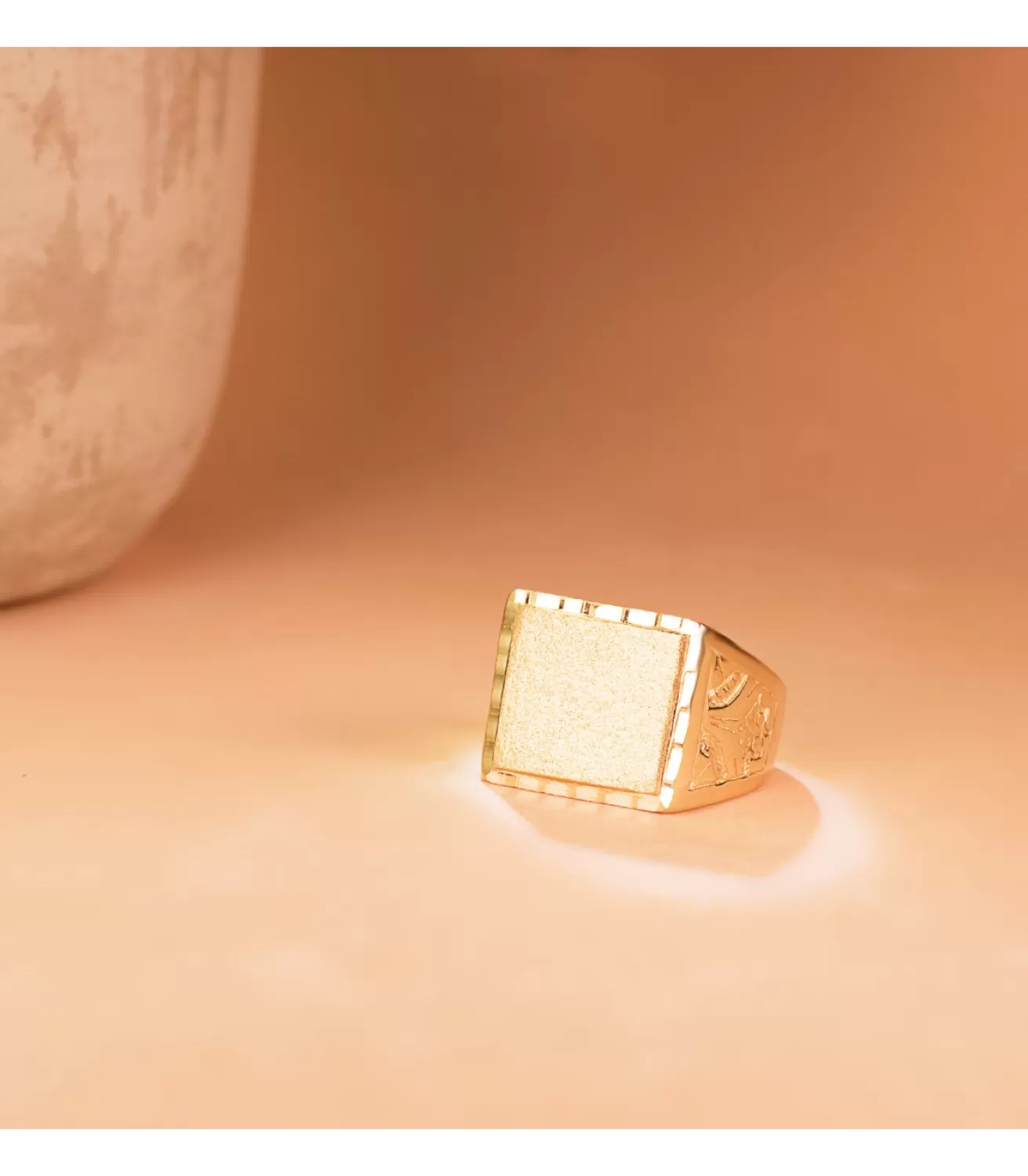 Sello Hombre Oro 18K Nael Macizo<Alda Joyeros Flash Sale