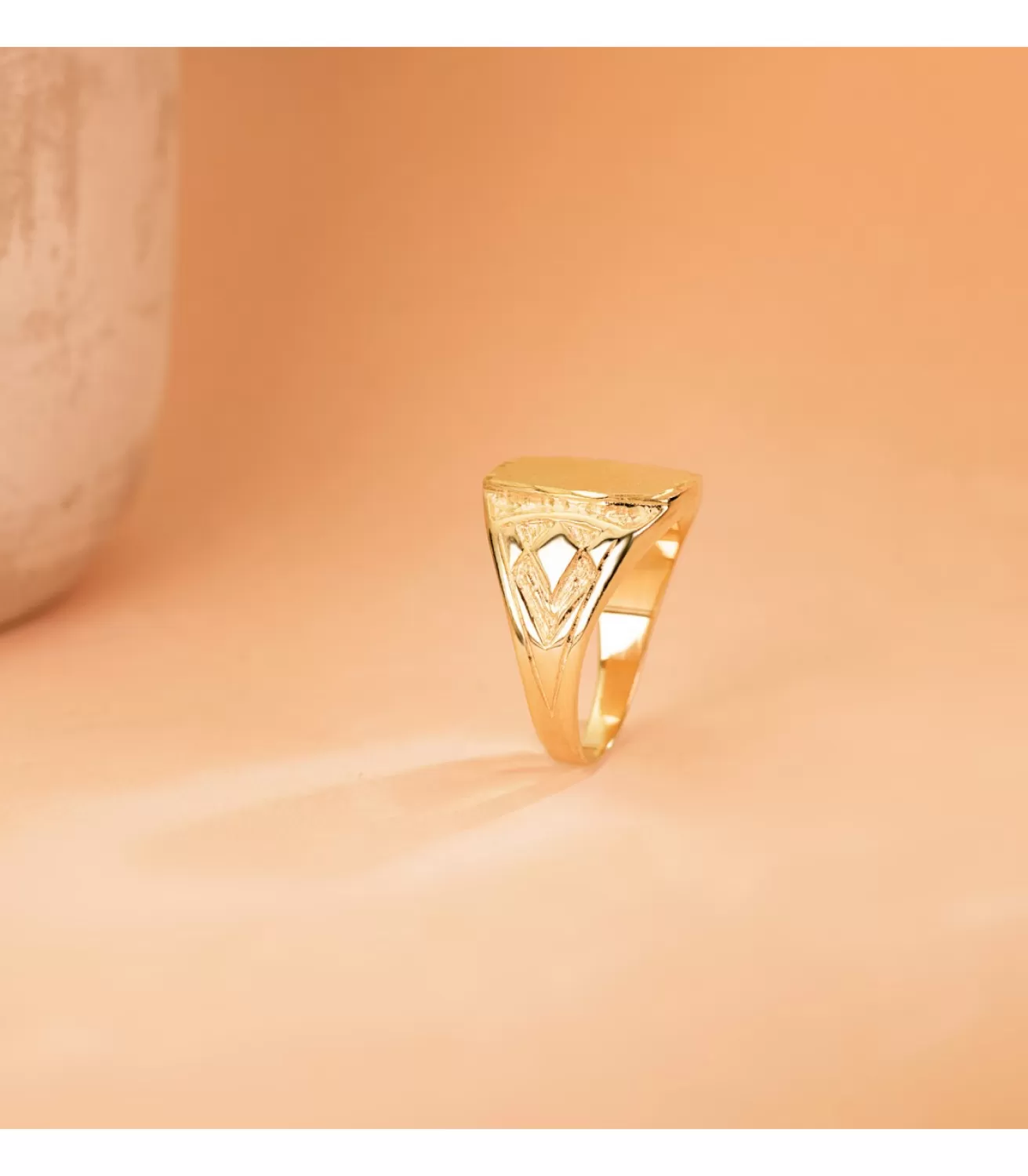 Sello Hombre Oro 18K Roi Macizo<Alda Joyeros New