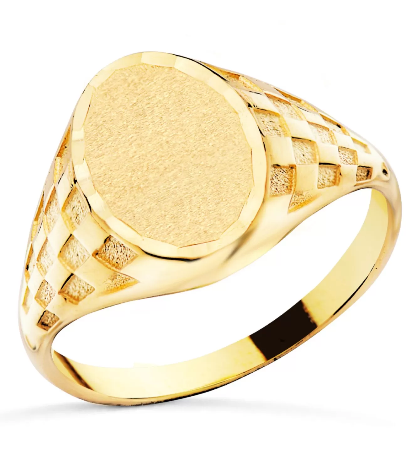 Sello Hombre Oro 18K Vincent Macizo<Alda Joyeros Best