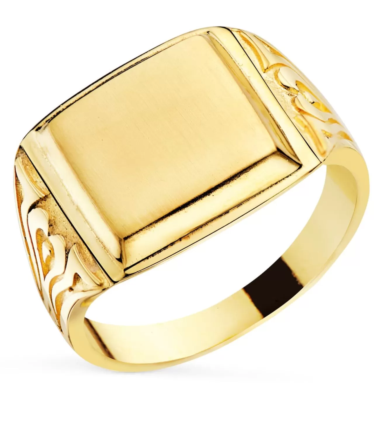 Sello Hombre Zachary Oro Amarillo 18K<Alda Joyeros Best