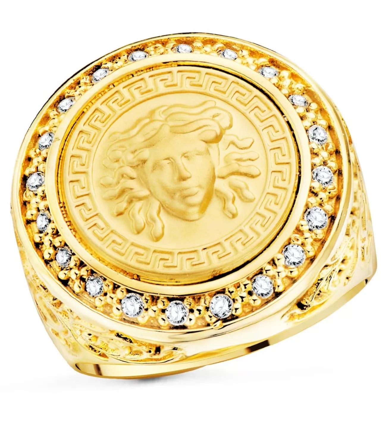 Sello Medalla Medusa Oro Amarillo 18K<Alda Joyeros Flash Sale