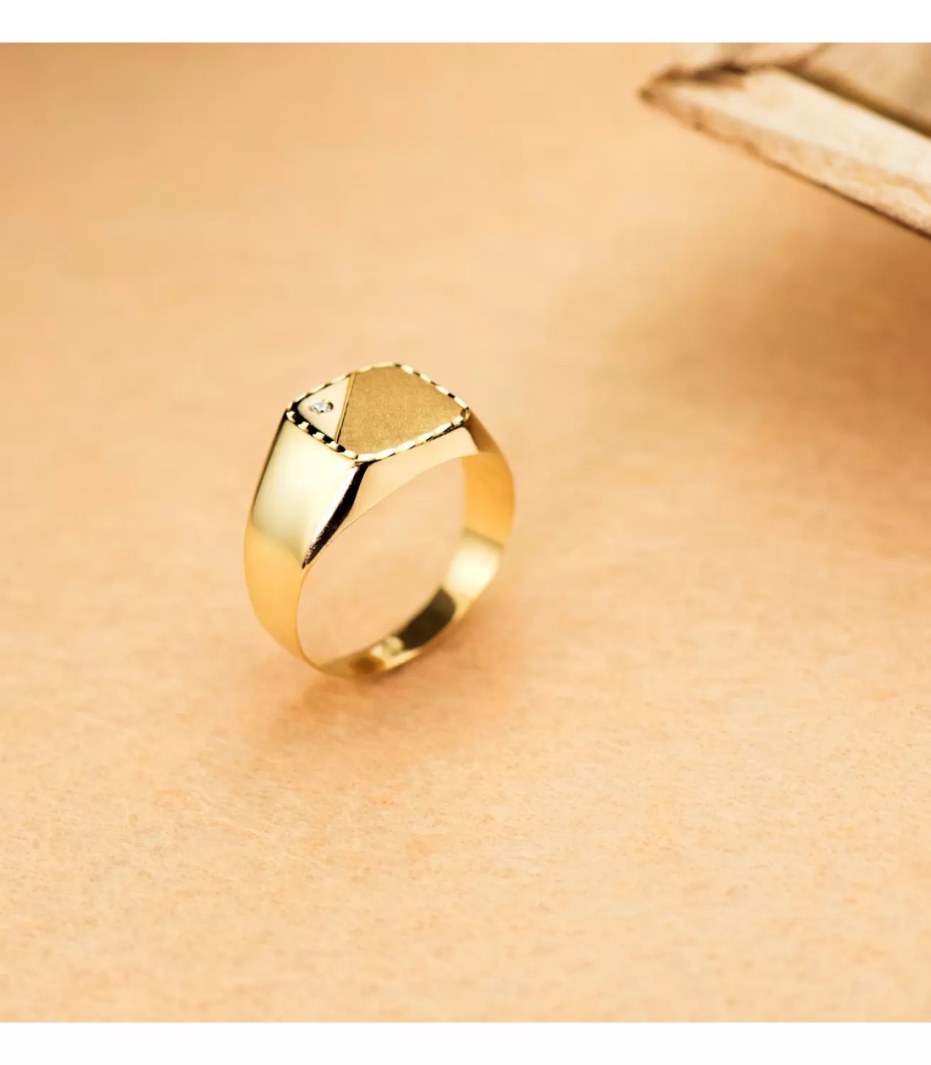 Sello Oro Hombre Peter 18K<Alda Joyeros Clearance