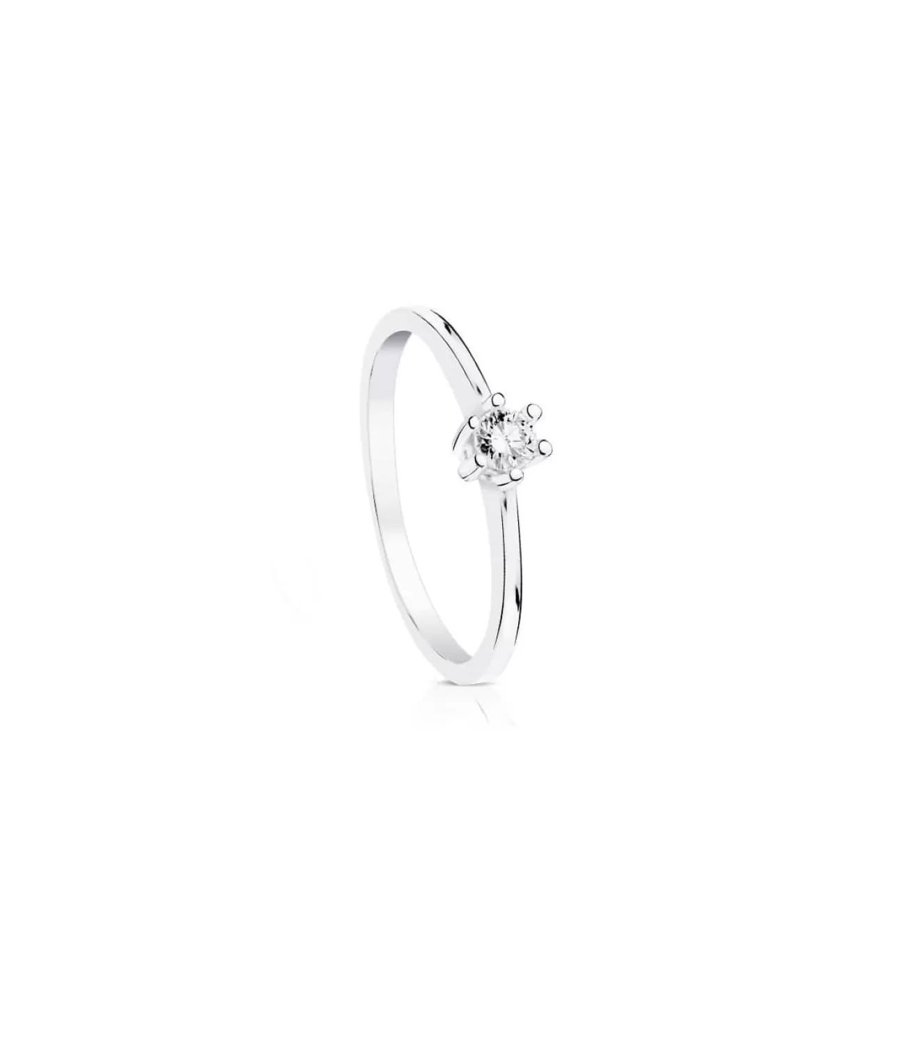 Solitario Grattia 0.10 Qtes. 18 Ktes<Alda Joyeros Cheap