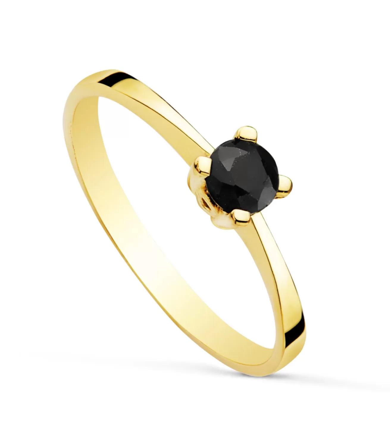 Solitario Idilio Classic Zafiro Oro Amarillo 18K<Alda Joyeros Cheap