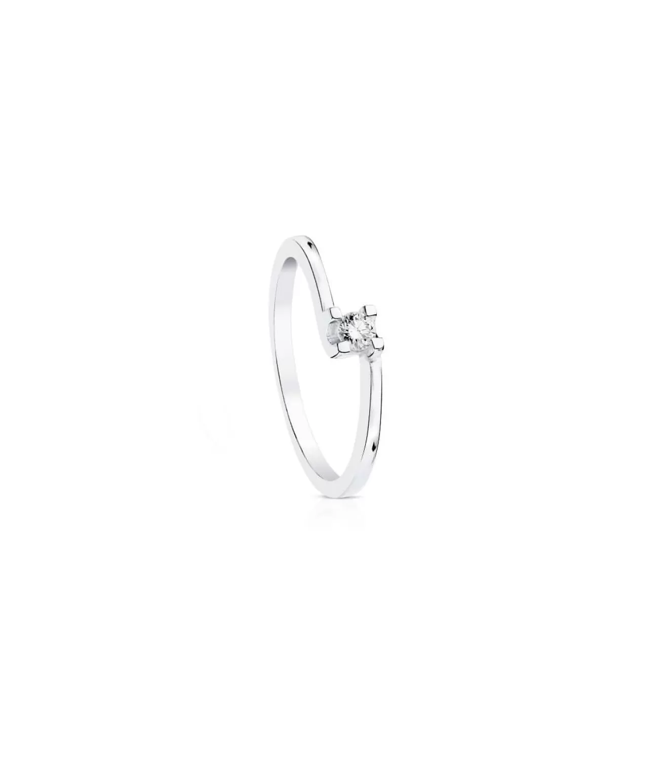 Solitario Lorien 0.100 Qtes. 18 Ktes<Alda Joyeros Online