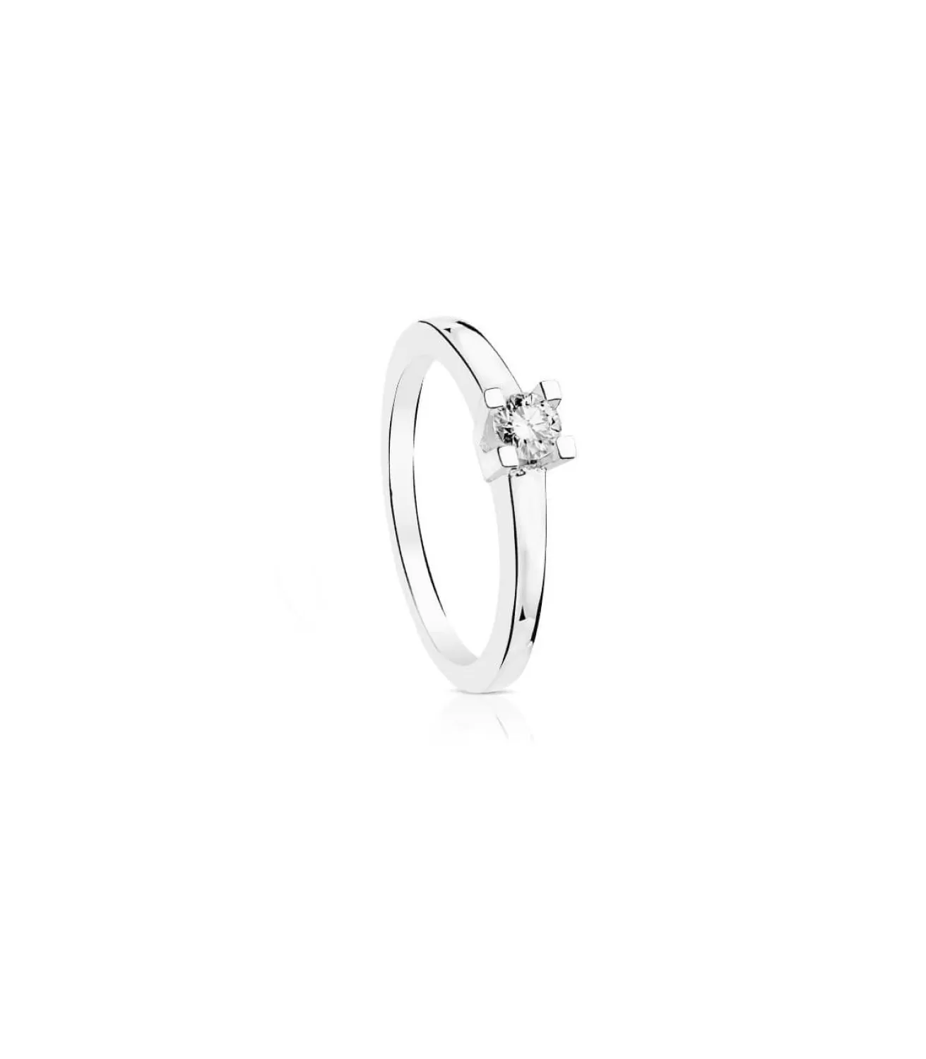 Solitario Parisee 0.200 Qtes. 18 Ktes<Alda Joyeros Outlet