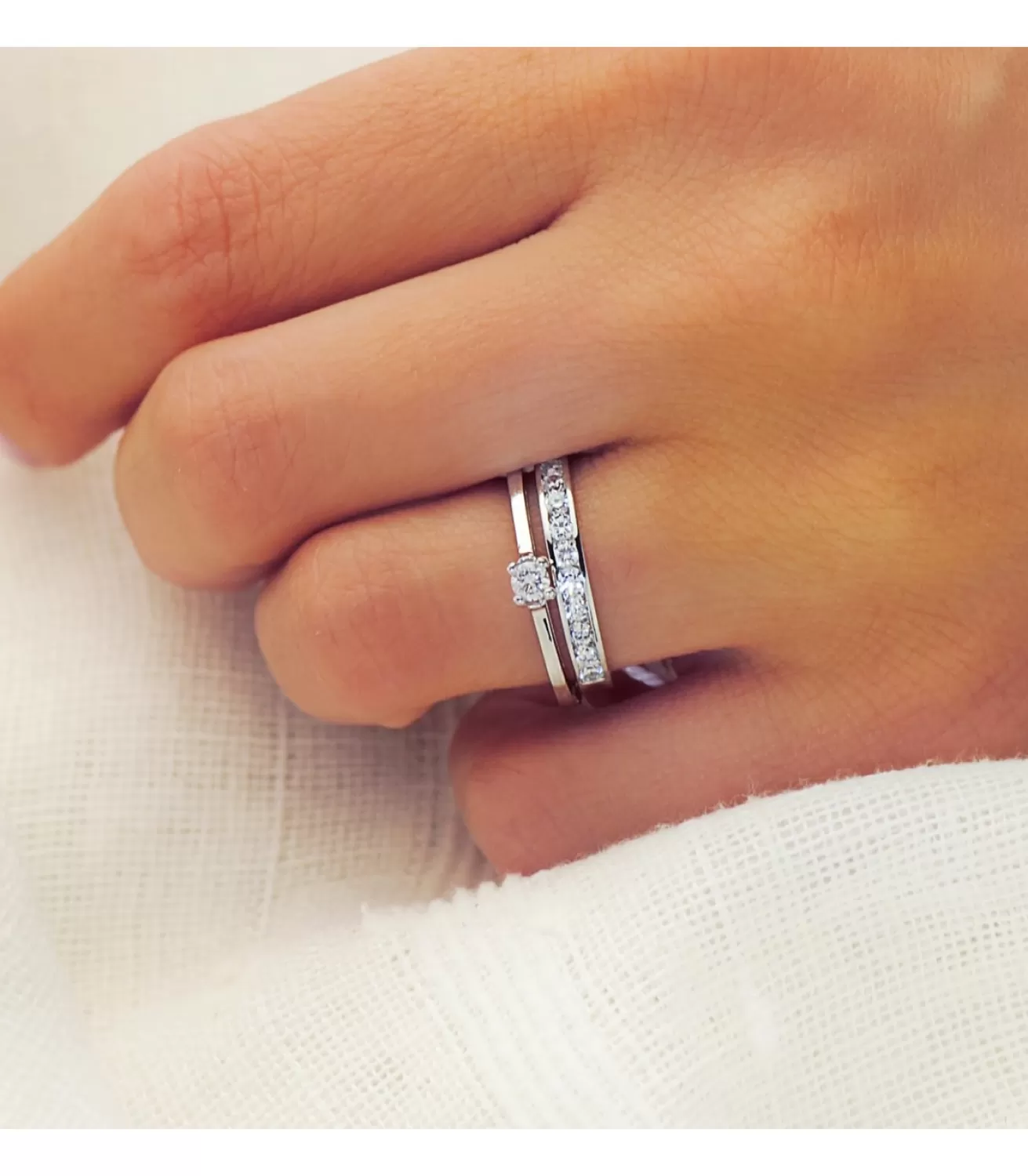 Solitario Provenzze 0.100 Qtes. 18 Ktes<Alda Joyeros Shop