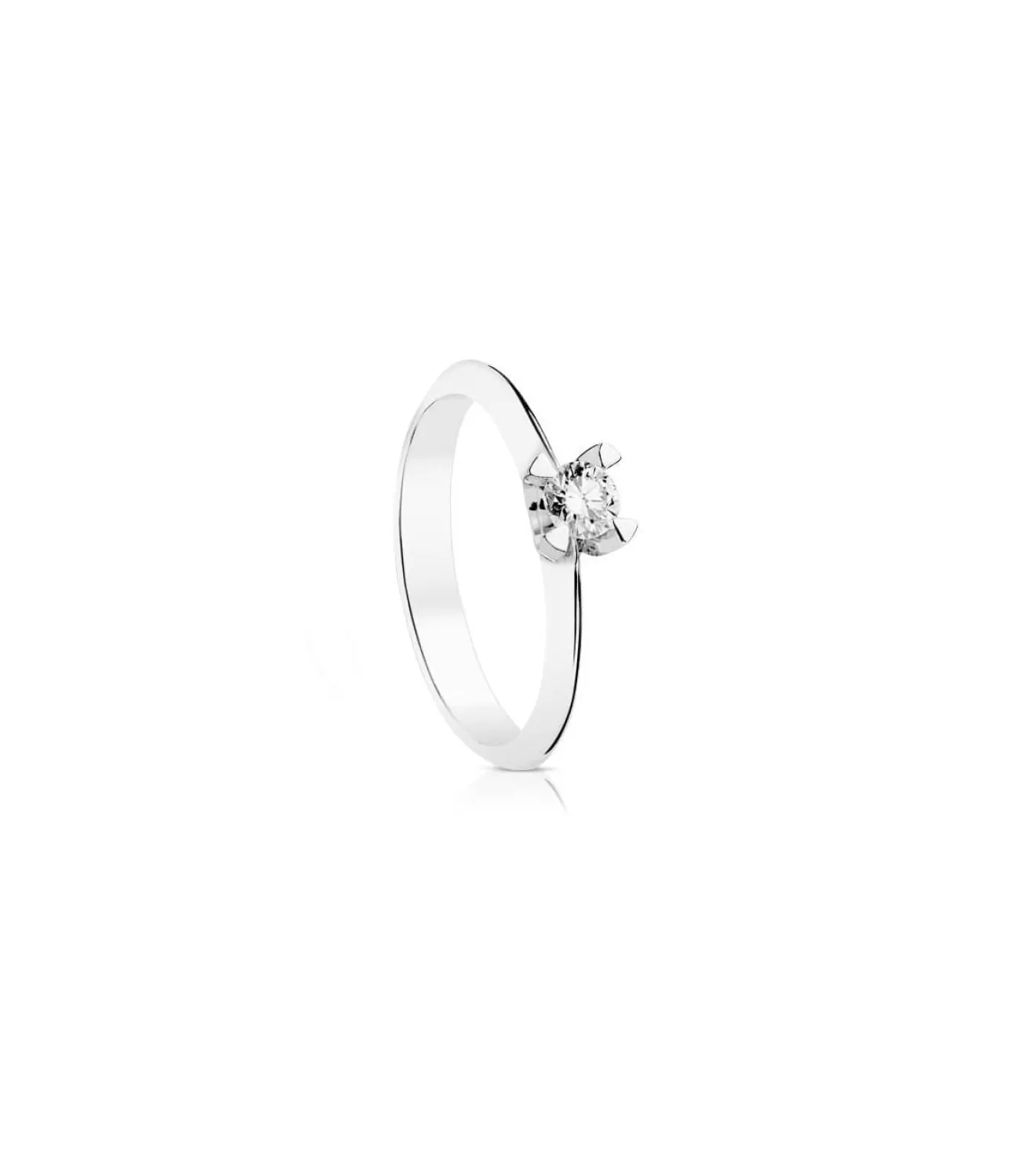 Solitario Veronessi 0.200 Qtes. 18 Ktes<Alda Joyeros Cheap