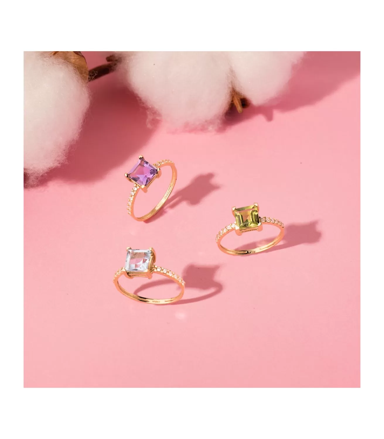 Sortija Mineral Oro Amarillo 18K Amatista<Alda Joyeros Flash Sale