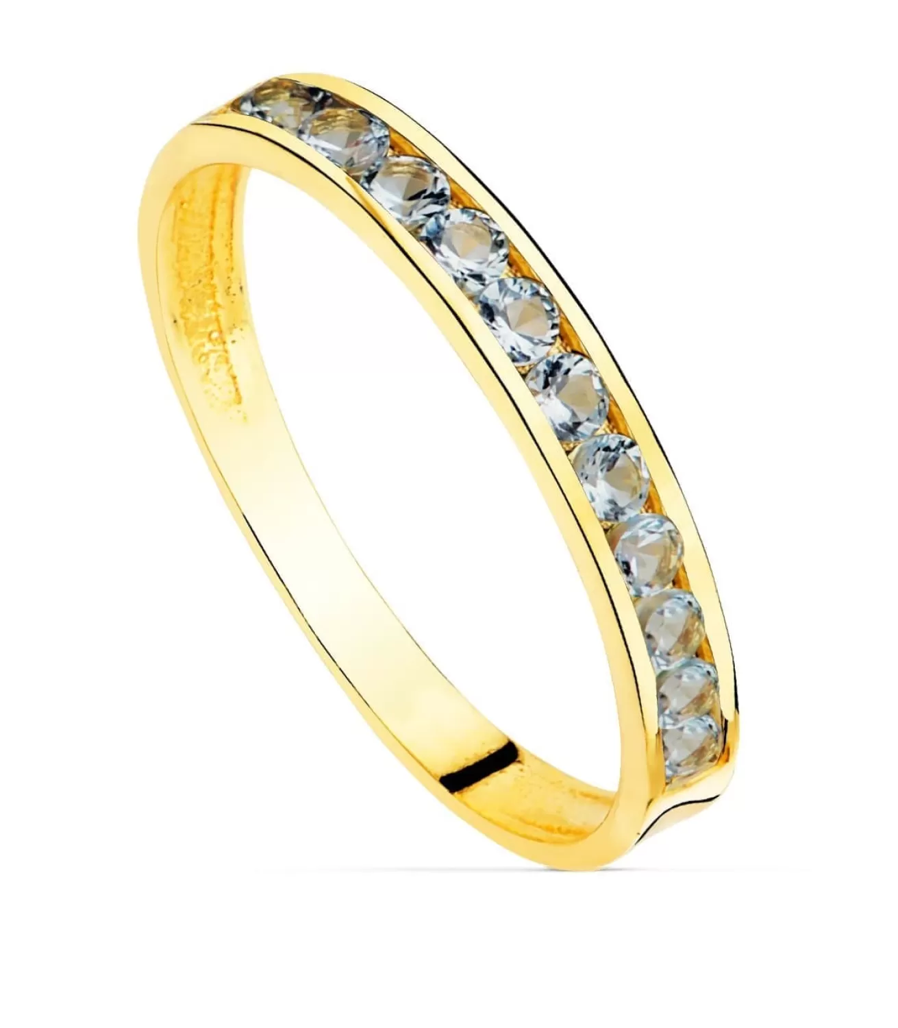 Sortija Oro 18K Romina Carril Aguamarina<Alda Joyeros Shop