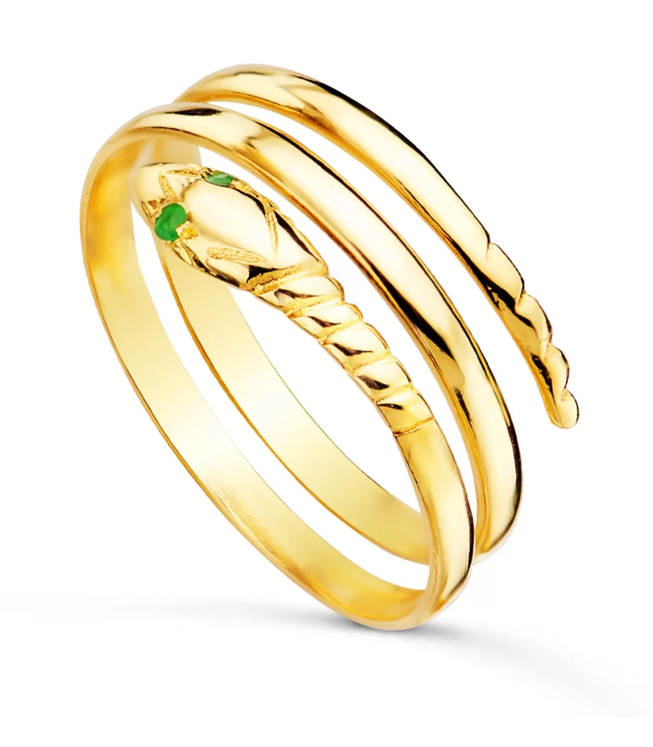 Sortija Serpiente Oro Amarillo Sonia 18 Ktes<Alda Joyeros Clearance