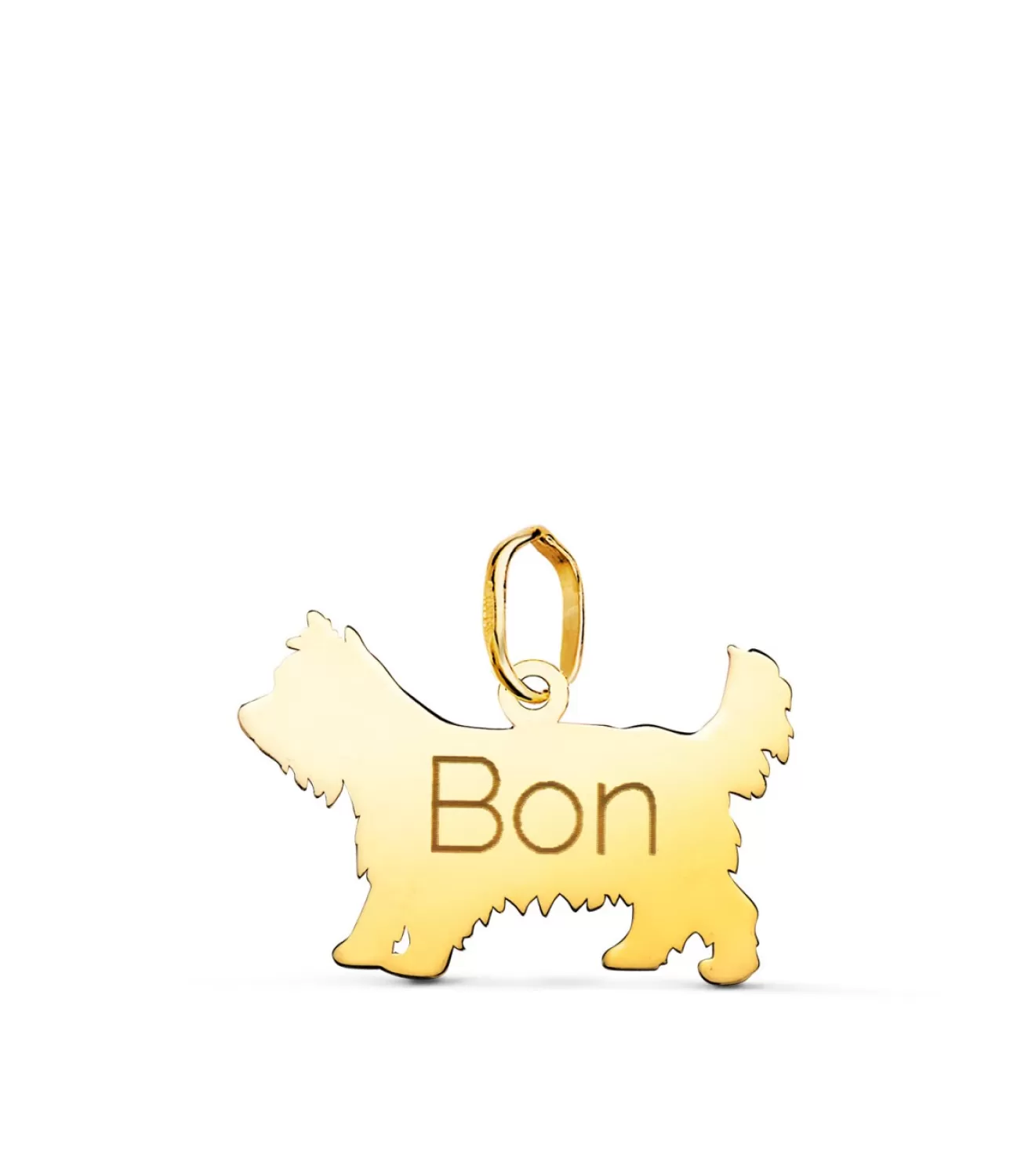 Yorkshire Colgante Personalizado Perro Oro 18K<Alda Joyeros Hot